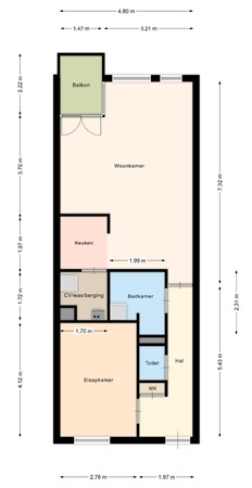Medium property photo - Hendrik Veenemanstraat 3F, 5691 BA Son en Breugel